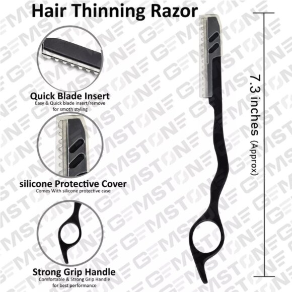 Matt Black Hair Extensions Plier Hook Tools Kit For Micro Nano Rings Fitting Box - Picture 2 of 10